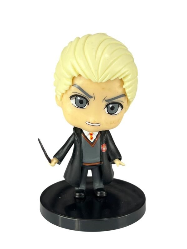 Figura Draco Malfoy Varita 7cm Harry Potter