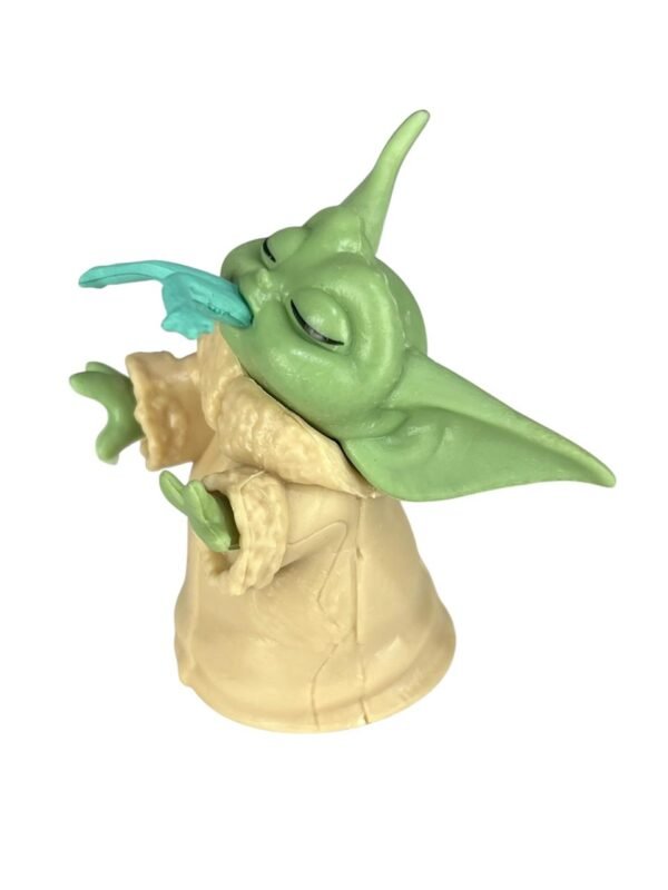 Mini Figura Baby Yoda Comiendo 5cm Star Wars - Imagen 3