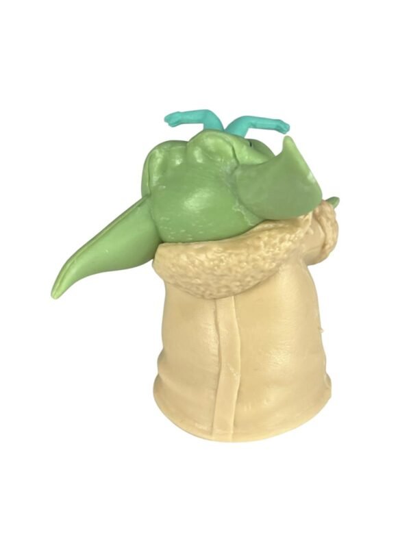 Mini Figura Baby Yoda Comiendo 5cm Star Wars - Imagen 4