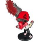 Figura Moto Cierra 10cm Tapa Negra Chainsaw Man