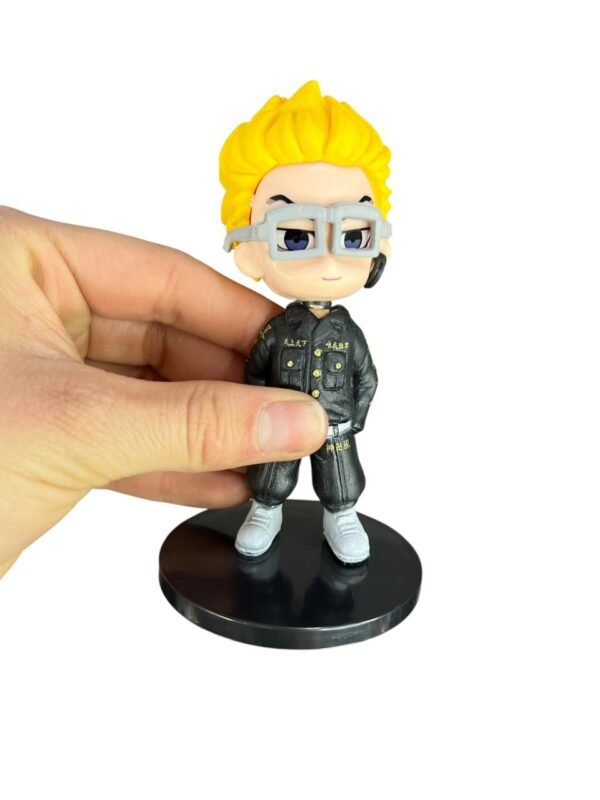 Figura Mini Tetta Kisaki Gafas Gris 9.5cm Tokyo Revengers - Imagen 2