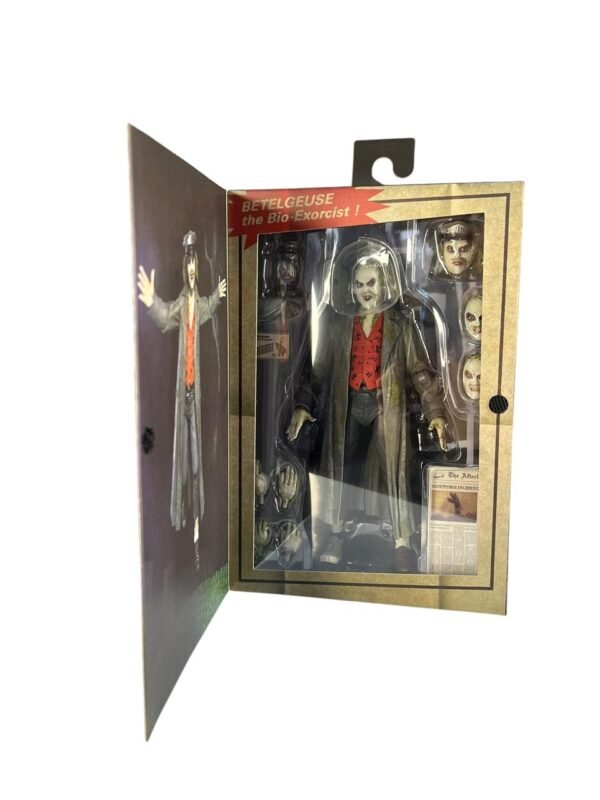 Neca Figura Articulada Beetlejuice 18cm El Súper Fantasma - Imagen 3