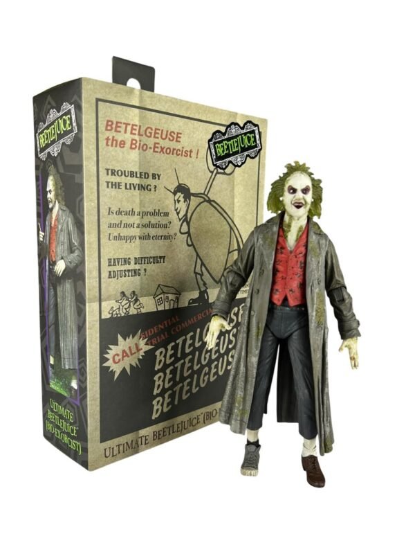 Neca Figura Articulada Beetlejuice 18cm El Súper Fantasma
