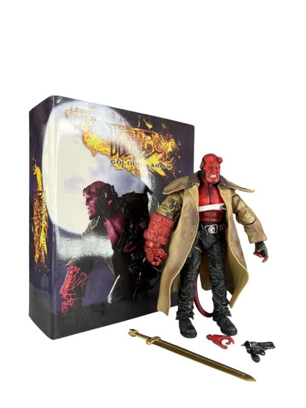 Figura Articulada Hellboy 2019 Sin Cuernos 20cm