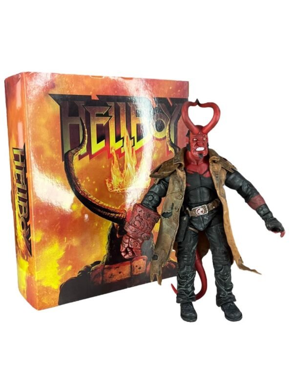 Figura Articulada Hellboy Con Cuernos 20cm