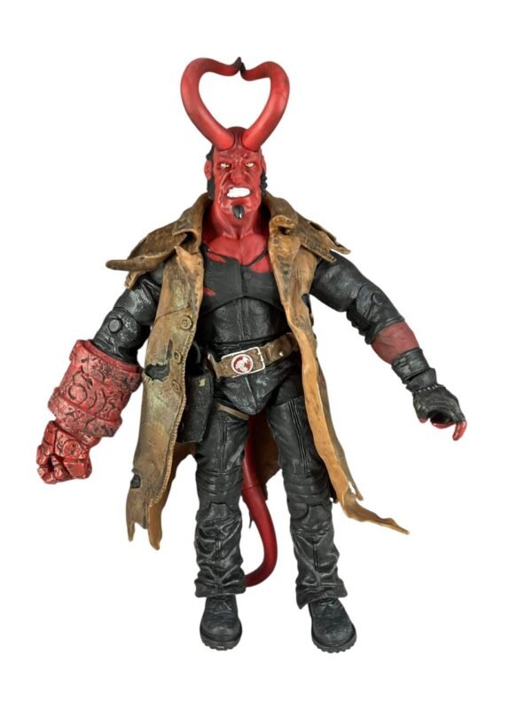 Figura Articulada Hellboy Con Cuernos 20cm - Imagen 3