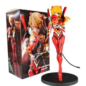 Figura Asuka Cabeza Eva Rojo 22cm Evangelion