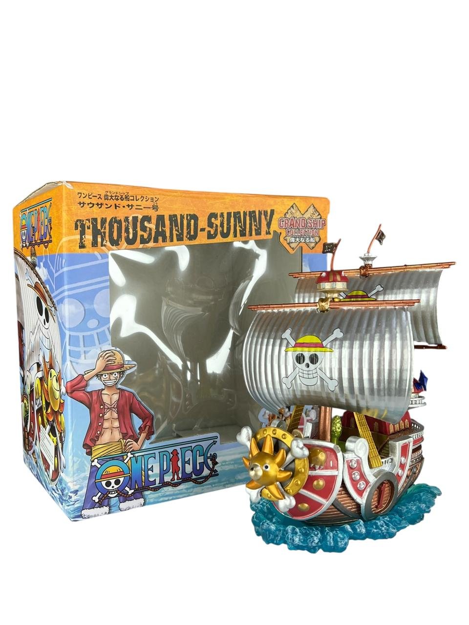 Figura Thousand Sunny 18cm Barco One Piece