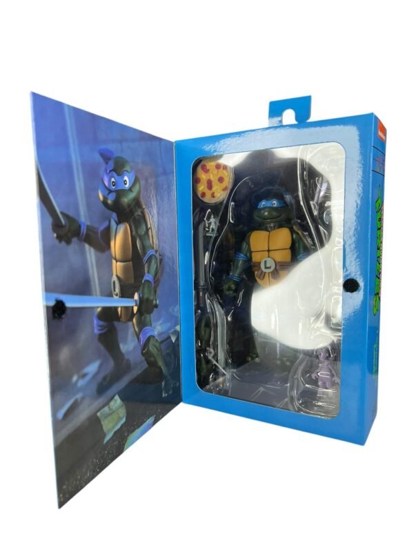 Figura Articulada Leonardo Ultimate 14cm Tortugas Ninja - Imagen 4