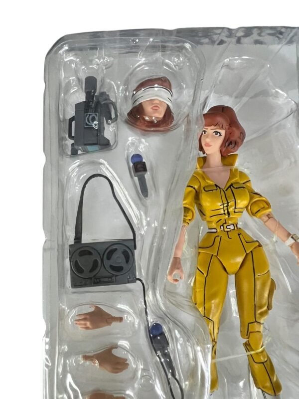 Figura Articulada April O'neil 14cm Tortugas Ninja - Imagen 7