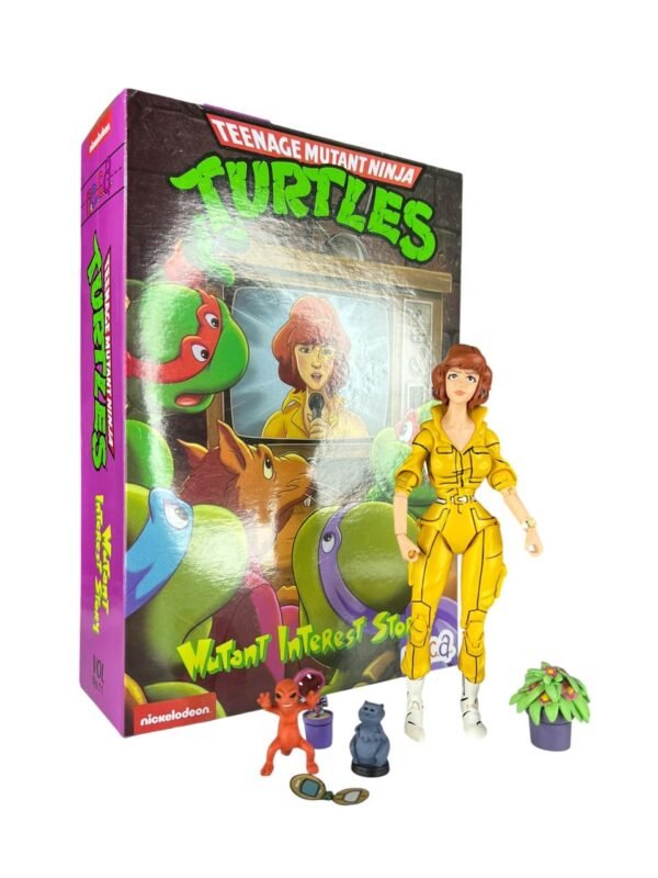 Figura Articulada April O'neil 14cm Tortugas Ninja
