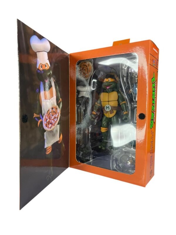 Figura Articulada Michelangelo Ultimate 14cm Tortugas Ninja - Imagen 2