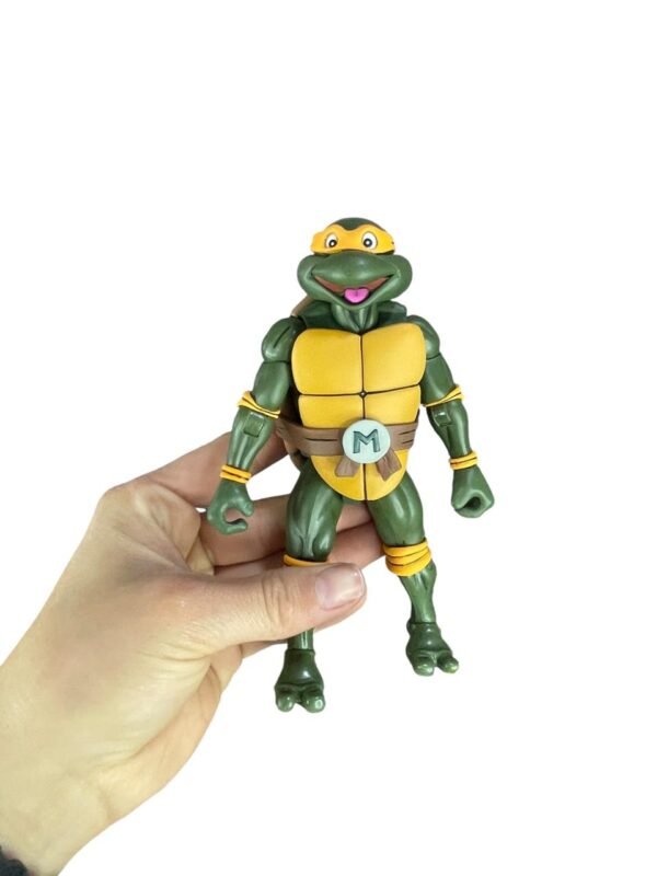 Figura Articulada Michelangelo Ultimate 14cm Tortugas Ninja - Imagen 3