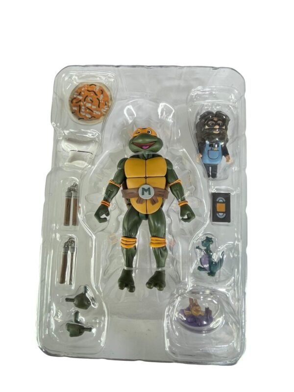 Figura Articulada Michelangelo Ultimate 14cm Tortugas Ninja - Imagen 4