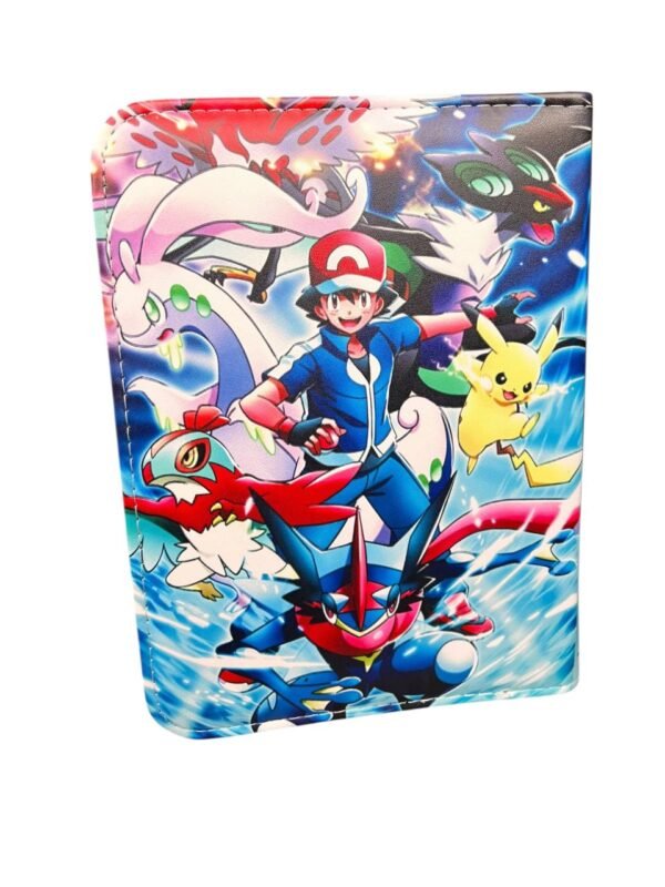 Album de cartas de pokemon de ash y amigos