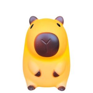 Figura capibara lampara parado de 10cm