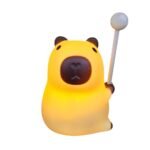 Figura Lampara De Capibara Con Palo  -10cm