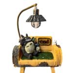 Lampara De Mi Vecino Totoro Sentado Feliz 10cm