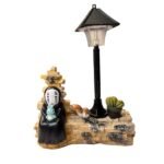 Lampara De Sin Cara Sentado Con Un Muñequito 10cm