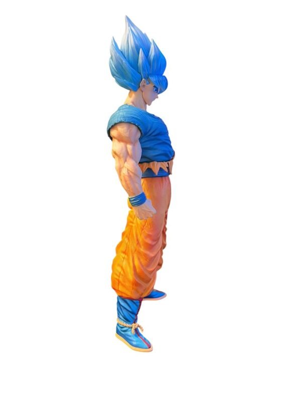 Figura Anime De Dragon Ball Son Goku Azul 30cm - Imagen 4