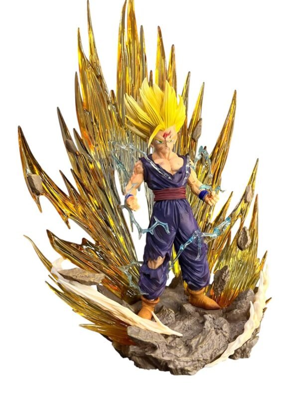 Figura De Dragon Ball Son Goja Super Saiyan 38cm - Imagen 2