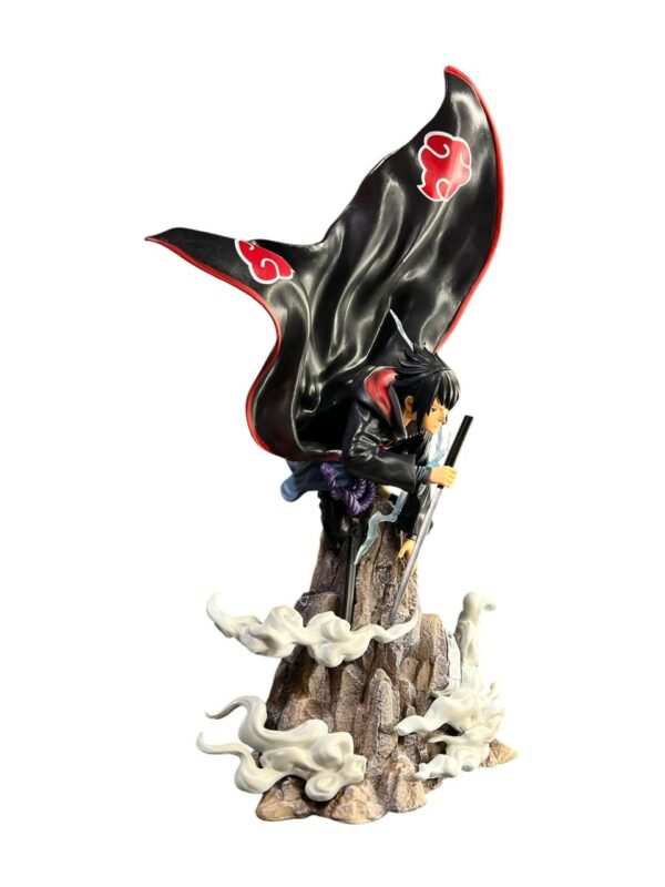Figura De Naruto Sasuke En Montaña - 43cm - Imagen 4