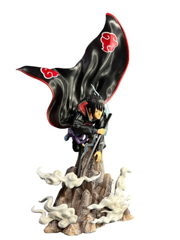 Figura De Naruto Sasuke En Montaña - 43cm - Imagen 2