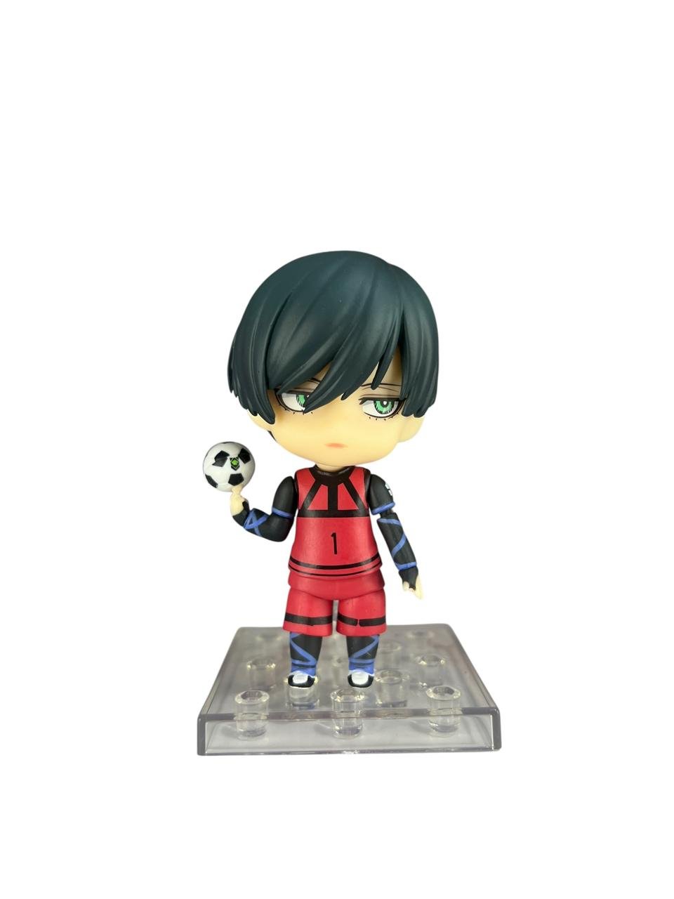 Figura Booblehead Articulada Rin Itoshi 2327 Blue Lock - Imagen 3