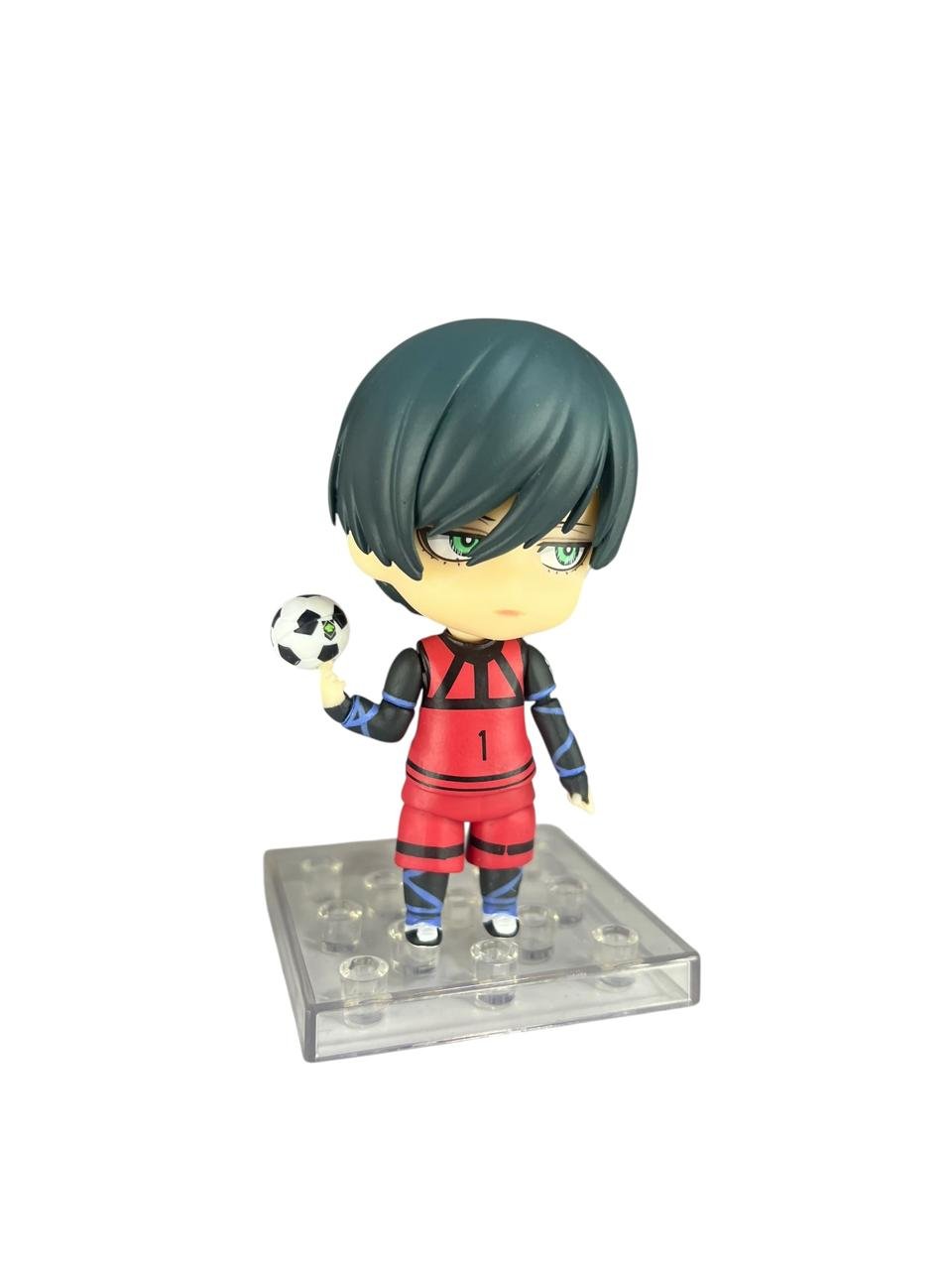 Figura Booblehead Articulada Rin Itoshi 2327 Blue Lock - Imagen 6