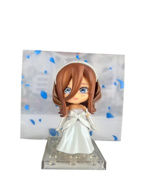 Figura Articulada Miku Nakano Vestido 2374 Quintillizas - Imagen 2