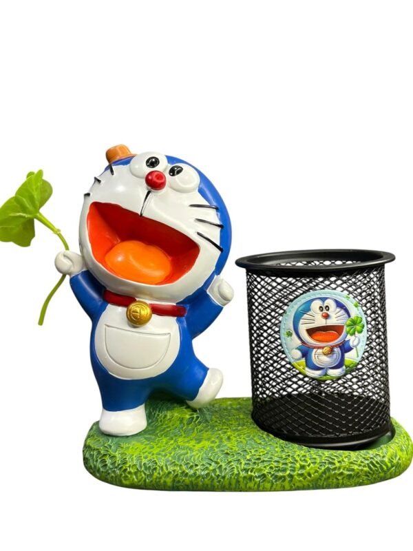 Porta Lapiz Doremon Con Mata Sonriente - 12cm