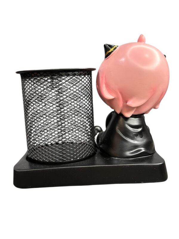 Porta Lapiz De Spy Family Anya Con Una Flor  12cm - Imagen 3