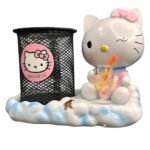 Porta Lapiz De Hello Kitty Con Bebida