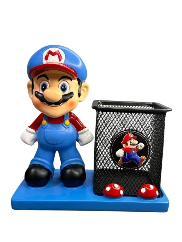 Porta Lapiz De Mario Bros Azul