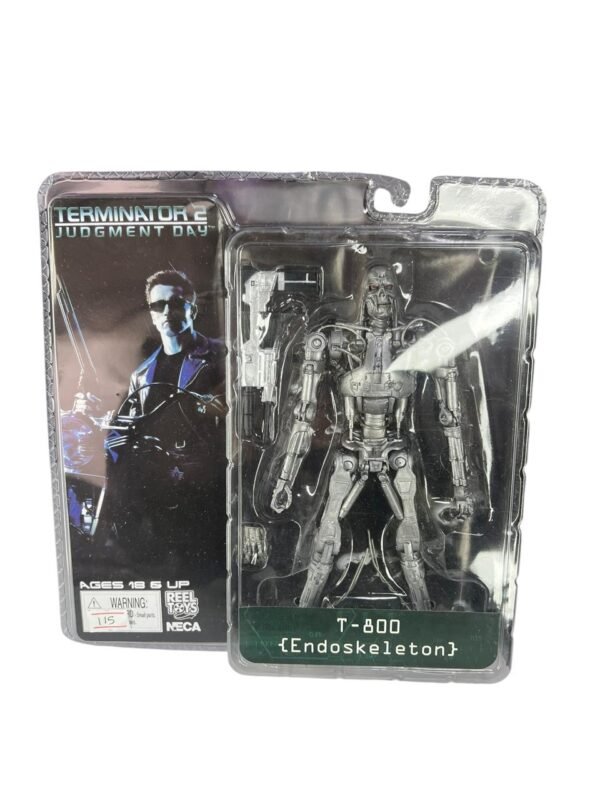 Figura Articulada T-800 Endoesqueleto 18cm Terminator 2