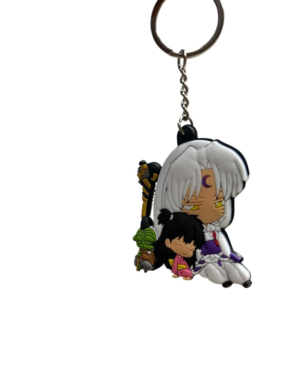 LLavero Goma Plano sesshomaru sentada inuyasha - Imagen 2
