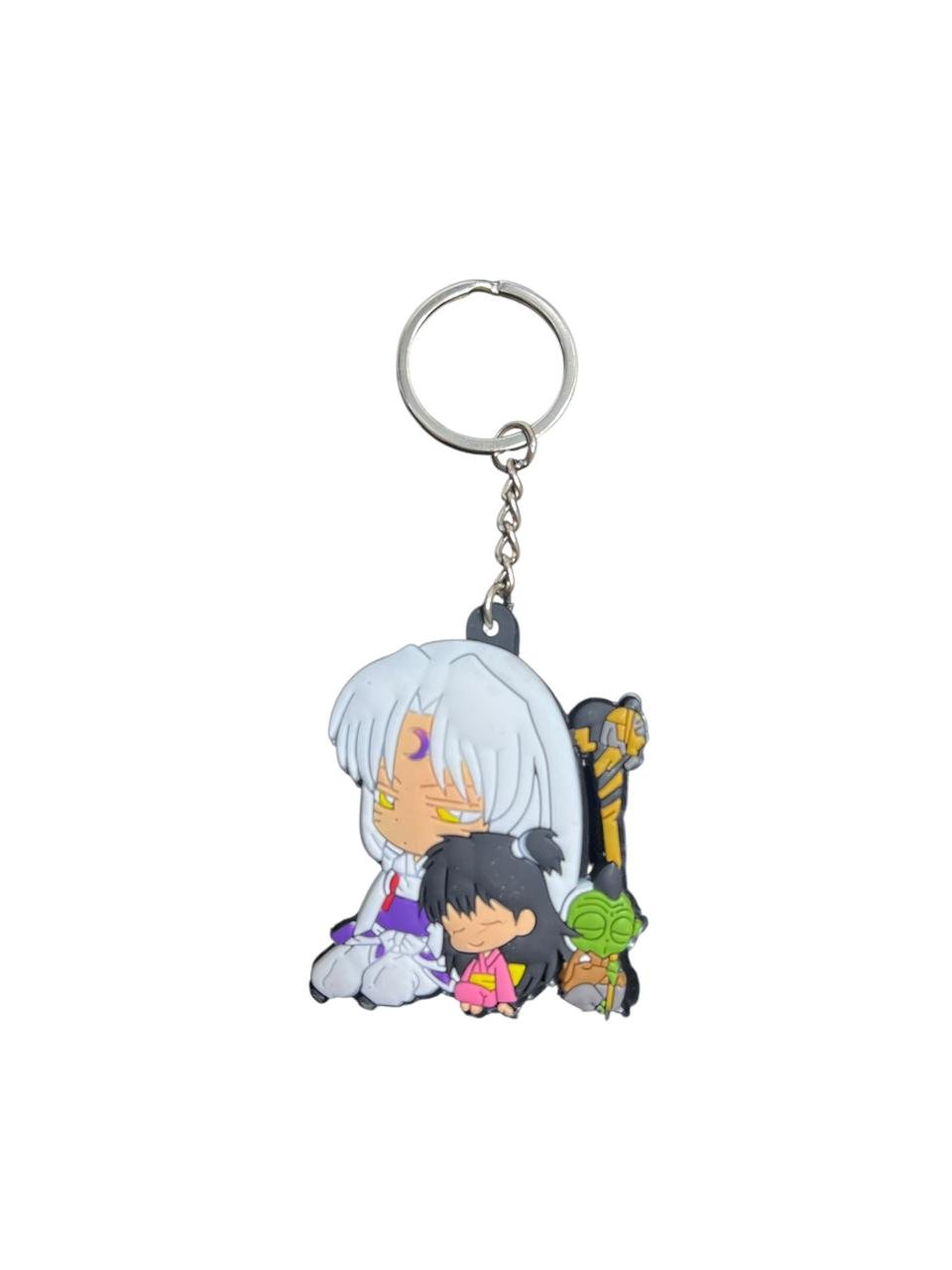 LLavero Goma Plano sesshomaru sentada inuyasha - Imagen 4