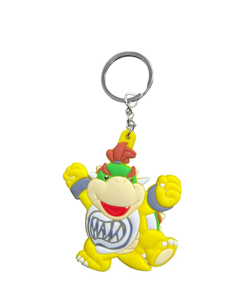 LLavero Goma Plano Bowser Jr Super Mario