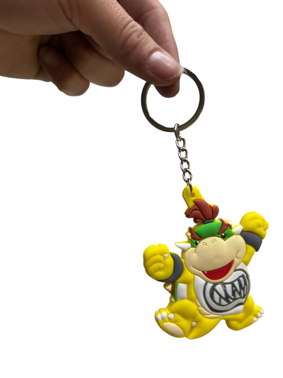 LLavero Goma Plano Bowser Jr Super Mario - Imagen 4
