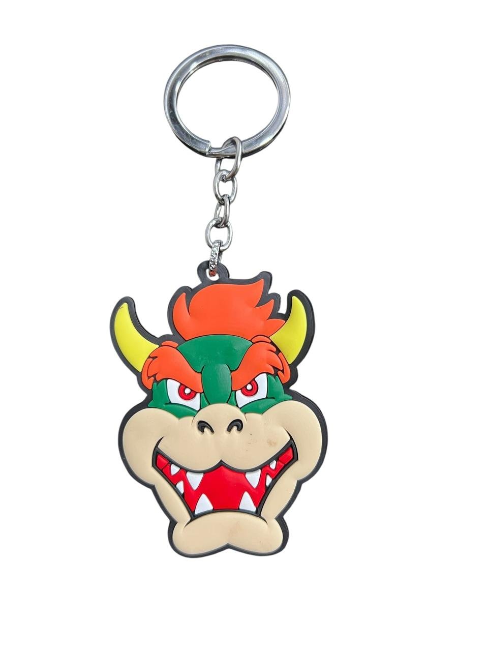 LLavero Goma Plano Bowser Super Mario