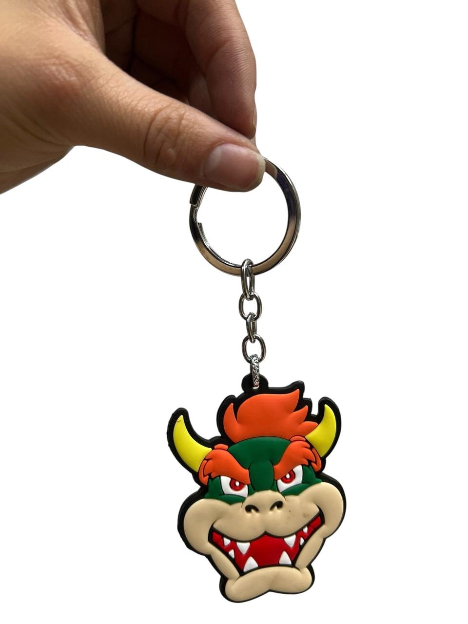 LLavero Goma Plano Bowser Super Mario - Imagen 3