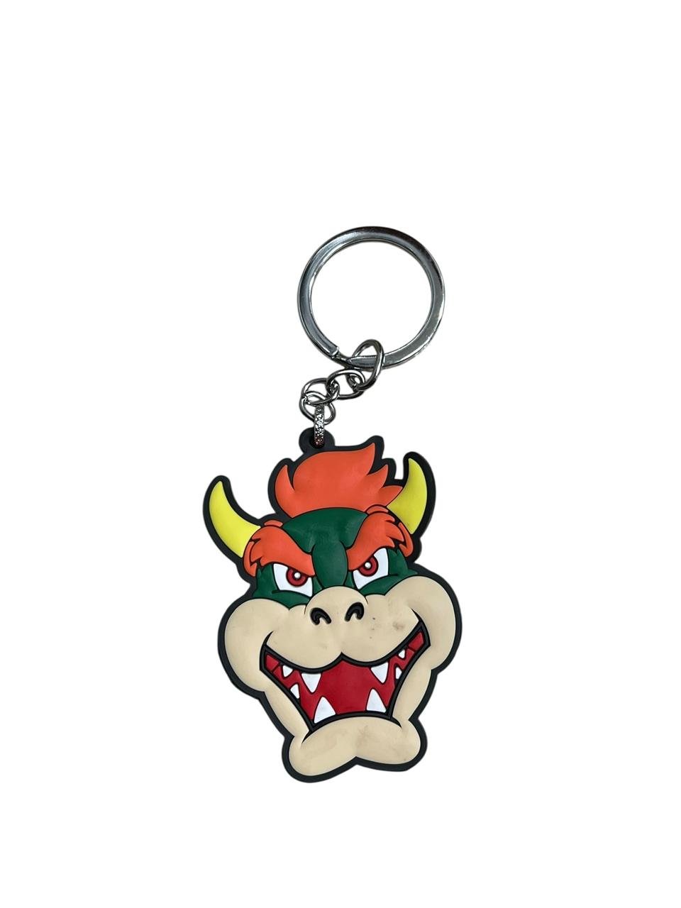 LLavero Goma Plano Bowser Super Mario - Imagen 2