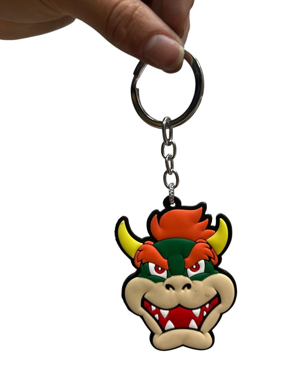 LLavero Goma Plano Bowser Super Mario - Imagen 4