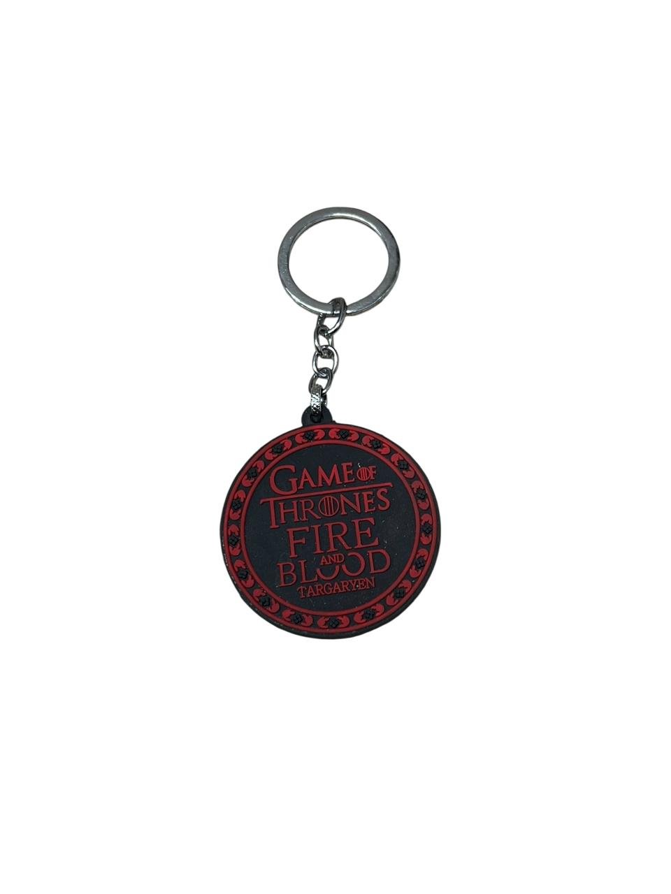 LLavero Goma Plano Keychain Game Of Thrones - Imagen 2