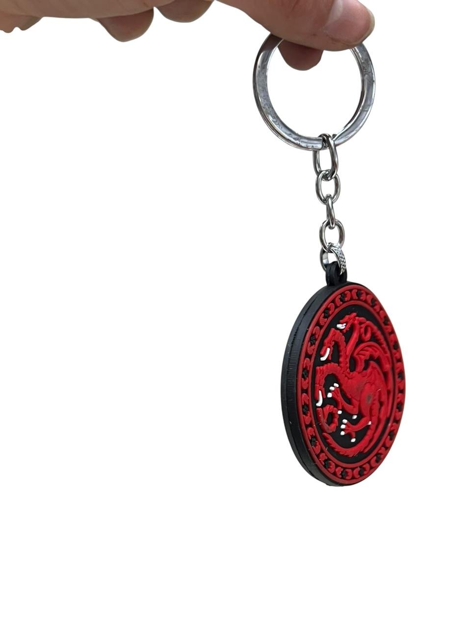 LLavero Goma Plano Keychain Game Of Thrones - Imagen 4