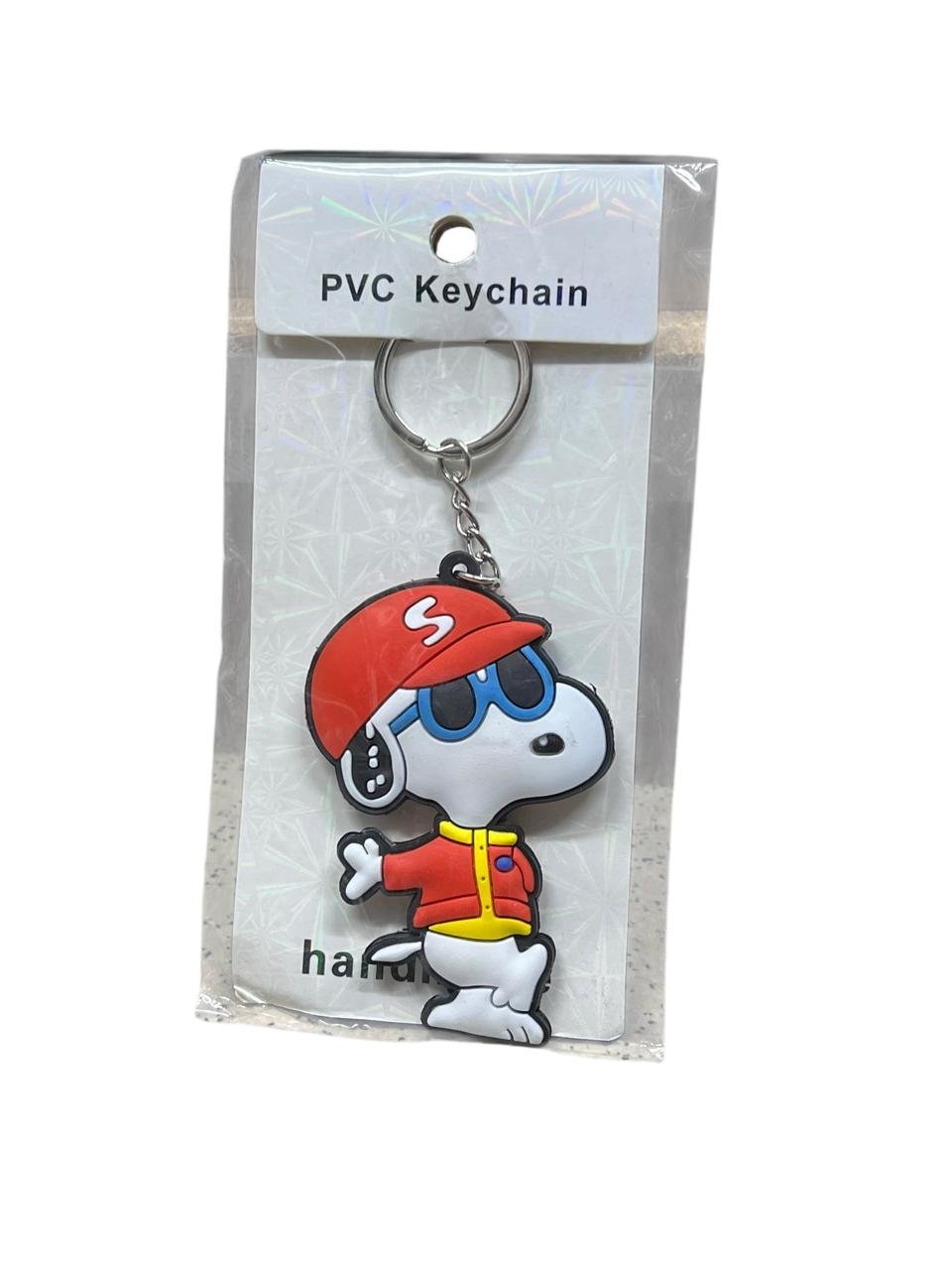 LLavero Goma Plano Snoopy Gorra - Imagen 2