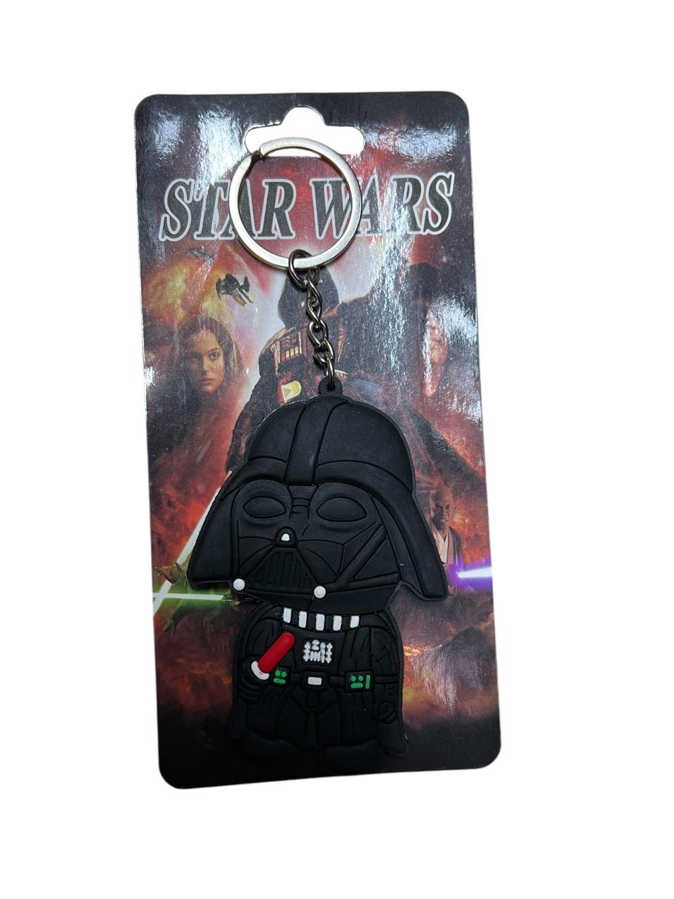 LLavero Goma Plano Darth Vader Star Wars - Imagen 3