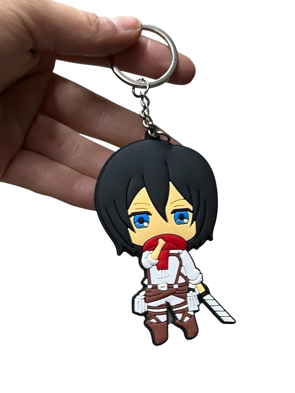 Llavero Goma Plano Mikasa Attack On Titan – Shingeky - Imagen 3