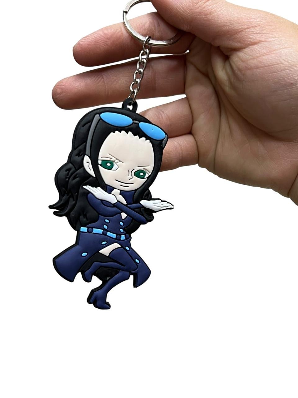 LLavero Goma Plano Nico Robin One Piece - Imagen 2