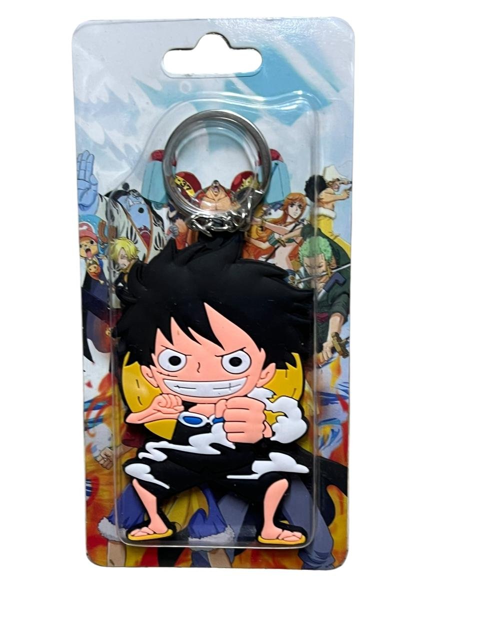 LLavero Goma Plano Luffy One Piece - Imagen 6